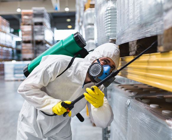 Commercial pest control services 